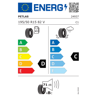 PETLAS VELOX SPORT PT741 195/50 15
